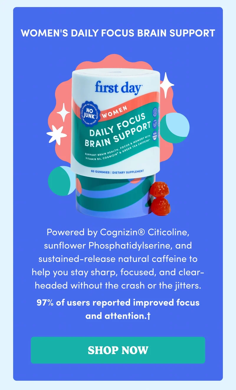 Women's Daily Focus Brain Support
