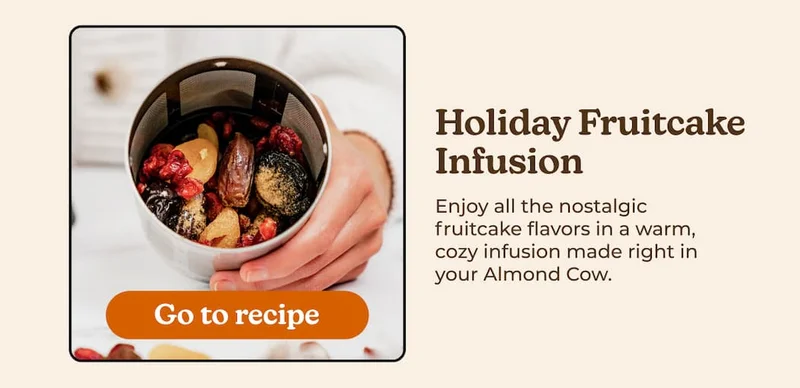 Get Holiday Fruitcake Infusion Recipe