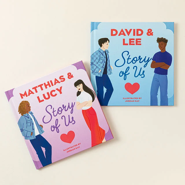 Story of Us Personalized Book of Love