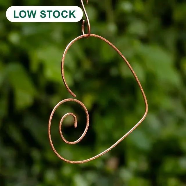 Copper Heart Hummingbird Perch