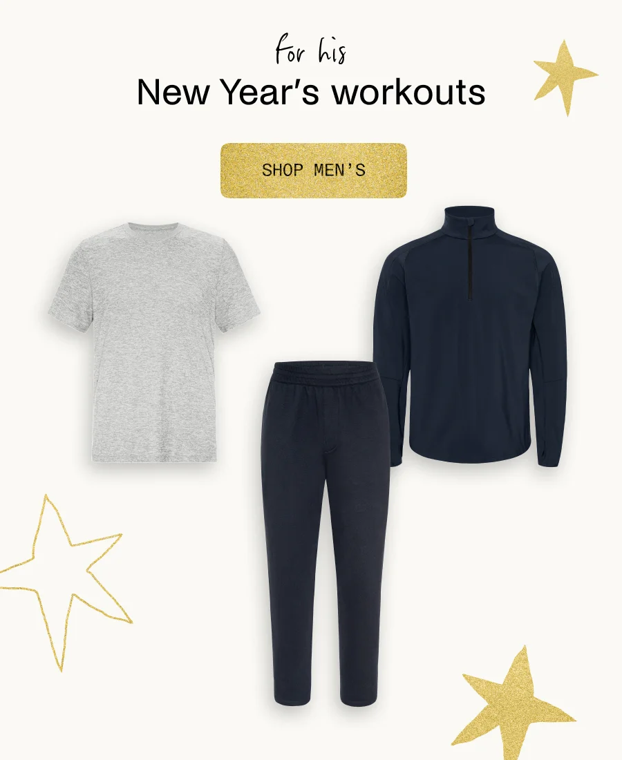 For His New Year's Workouts