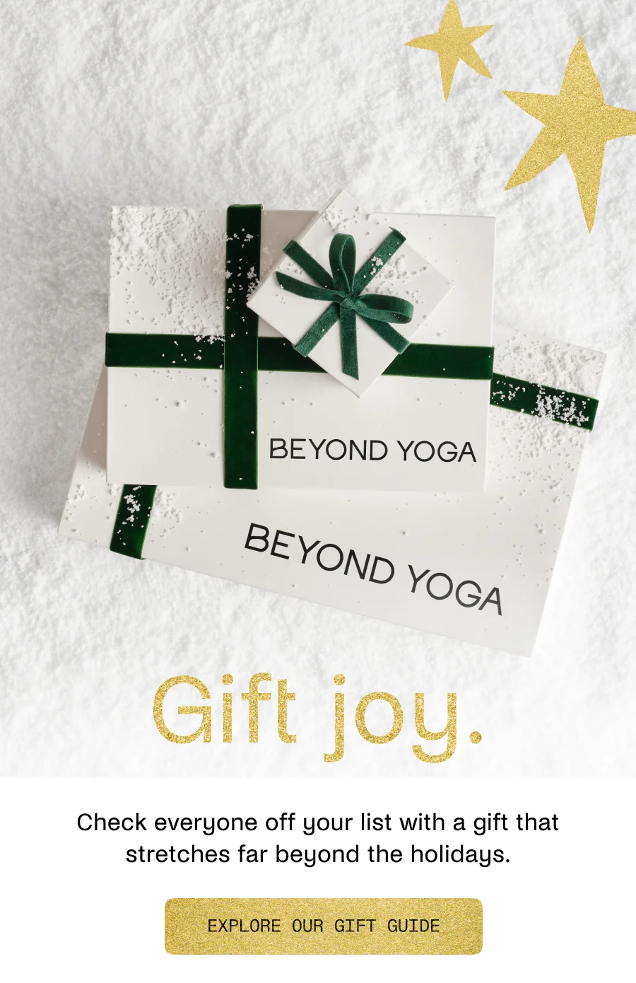 Gift joy.