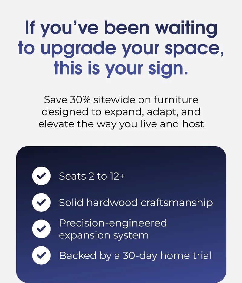 If you’ve been waiting to upgrade your space, this is your sign.