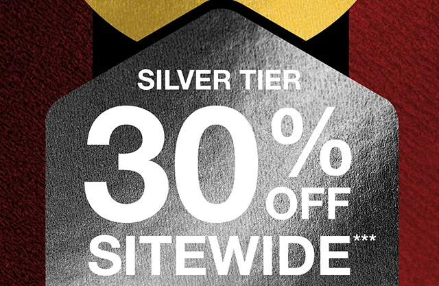 Silver Tier 30% Off Sitewide