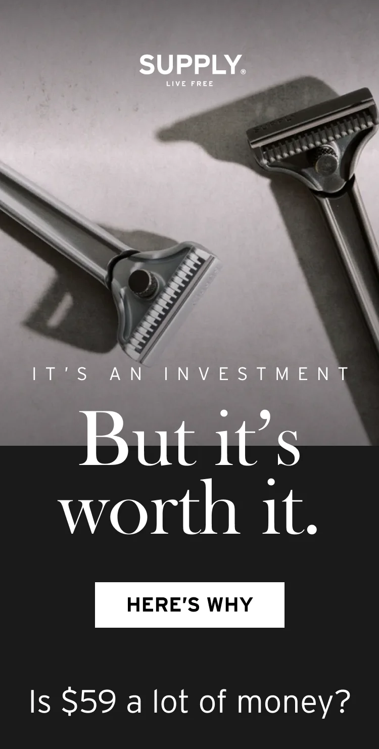 It’s an investment