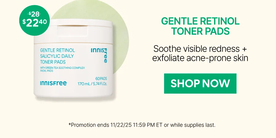 GENTLE RETINOL TONER PADS