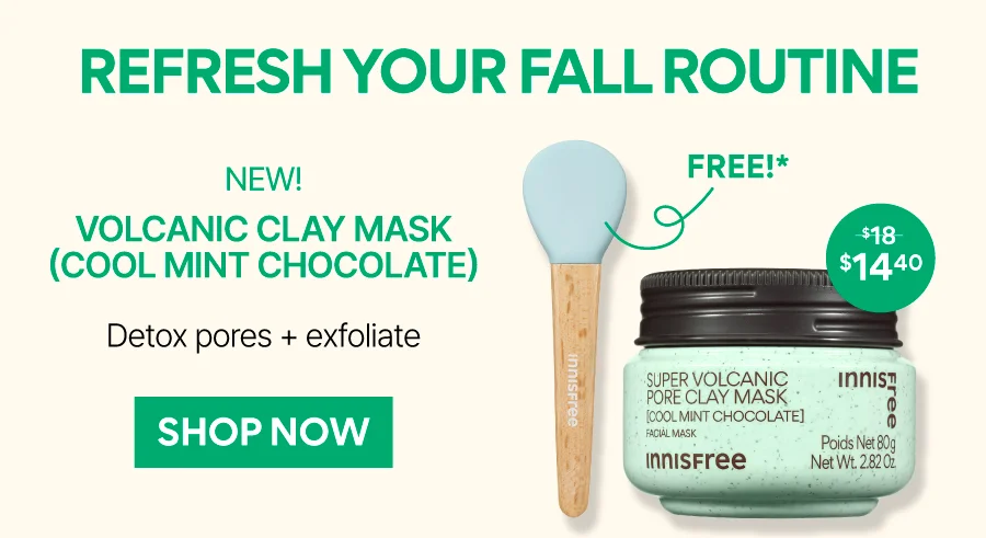 VOLCANIC CLAY MASK COOL MINT CHOCOLATE