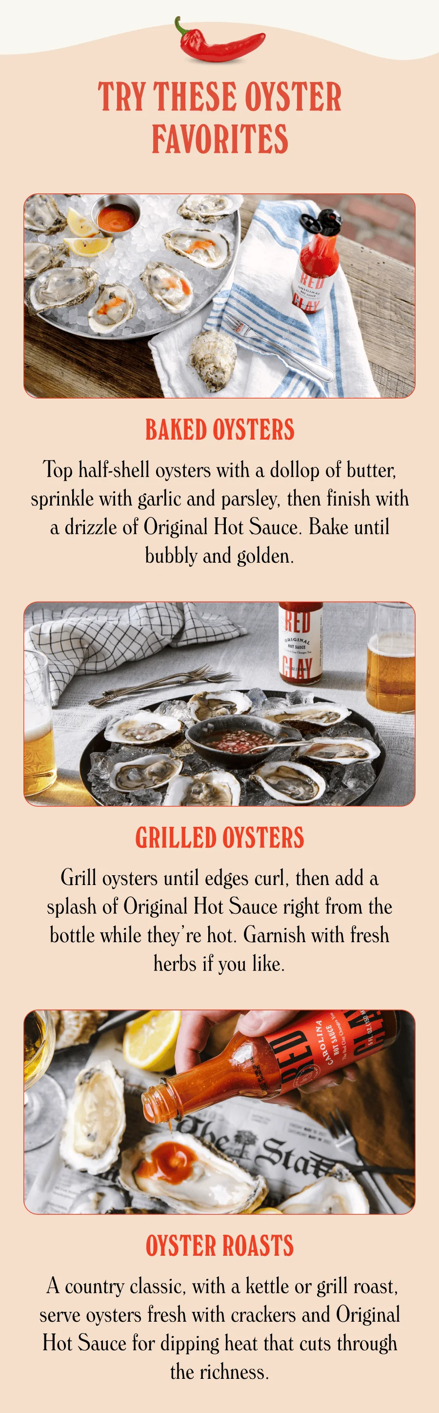 Try These Oyster Favorites