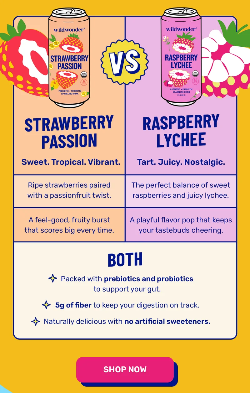 Shop Strawberry + Raspberry