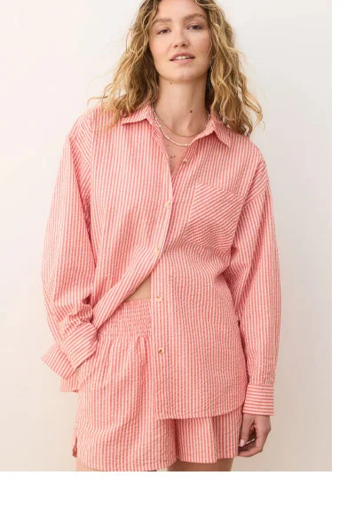 Seersucker Buttondown