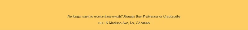 Manage Preferences