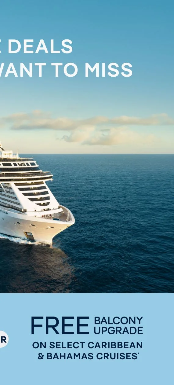 Cruise Deals You Don’t Want to Miss – Free Balcony Upgrade on Select 2026 Caribbean & Bahamas Cruises – Click to View Cruises and Book Now