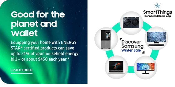 Good for the planet and wallet   Equipping your home with ENERGY STAR certified products can save up to 24% of your household energy bill - or about $450 each year.    Learn more