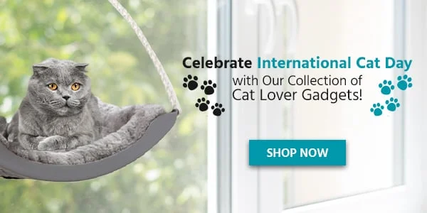 Celebrate International Cat Day With Our Collection Of Cat Lover Gadgets!