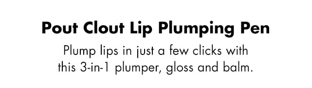 Plump lips in just a few clicks with this 3-in-1 plumper, gloss and balm