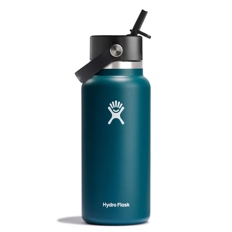 Image of 32 oz Wide Mouth with Flex Straw Cap