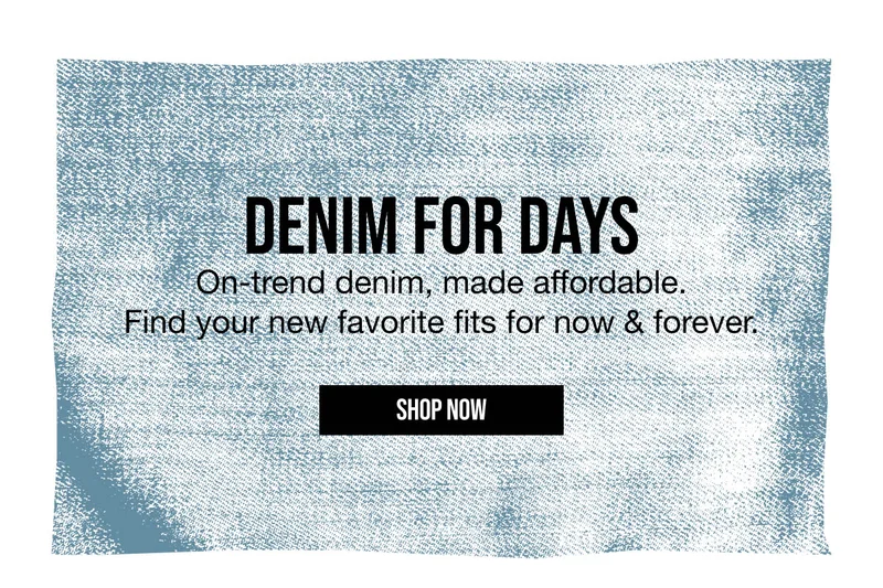 Denim for Days Shop Now