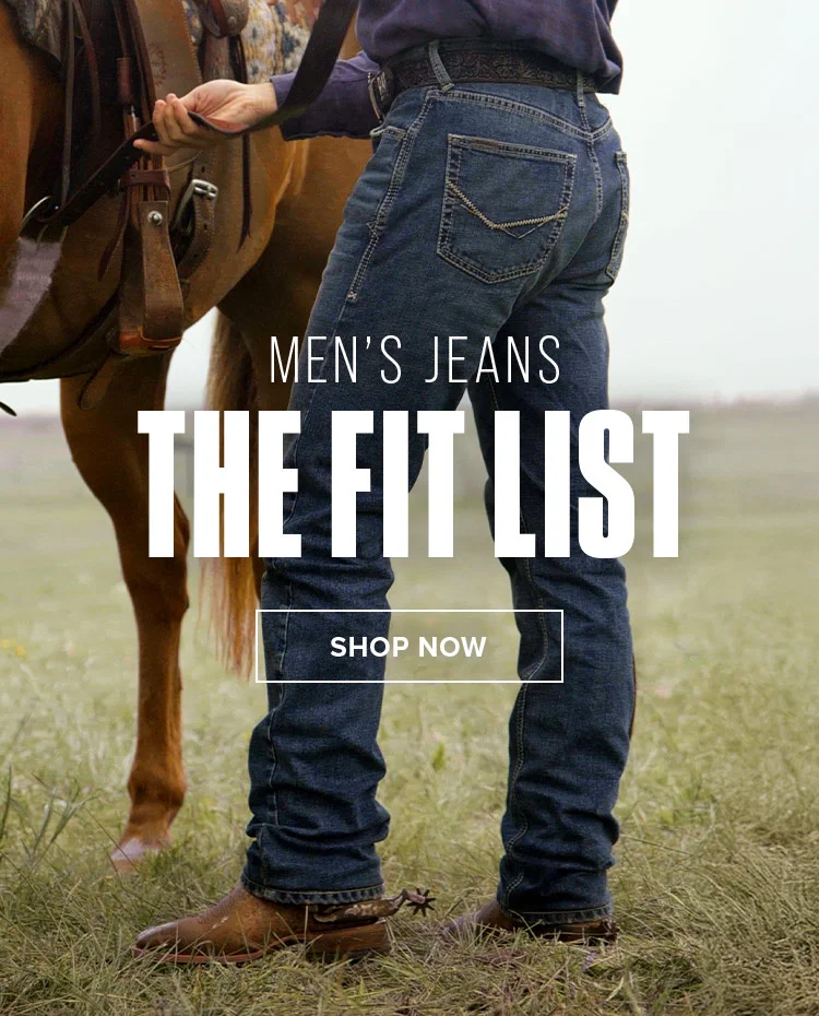 MEN'S JEANS. THE FIT LIST. | SHOP NOW