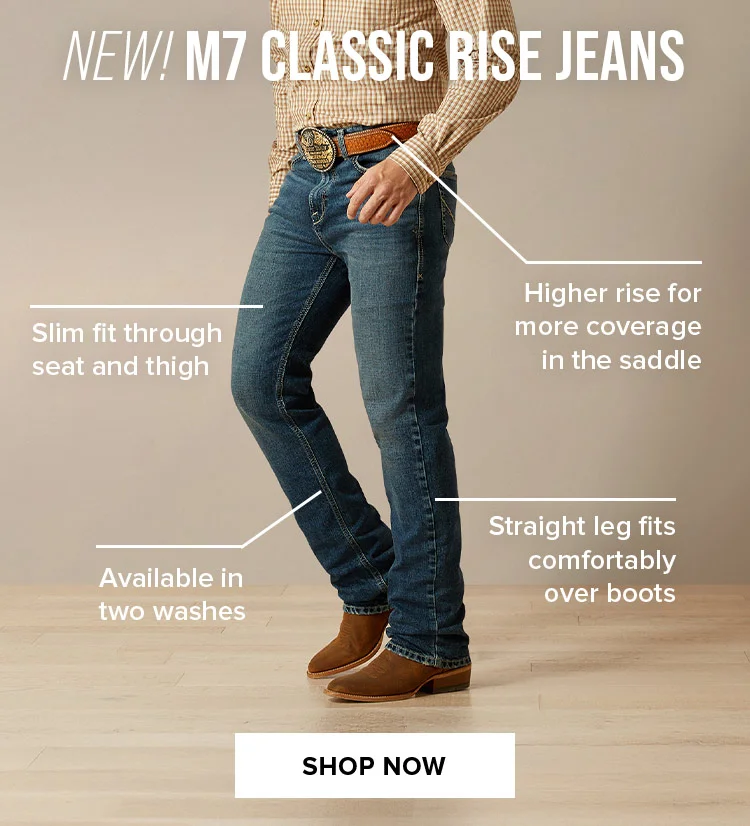 NEW! M7 CLASSIC RISE JEANS | SHOP NOW