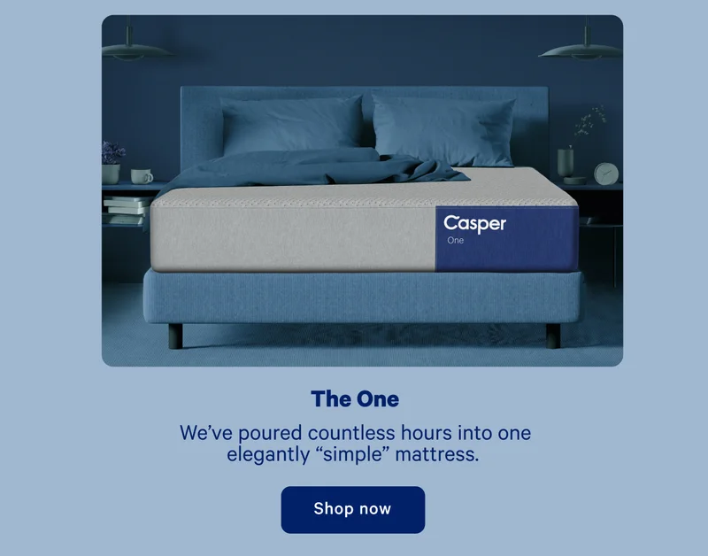The One; We've poured countless hours into one elegantly "simple" mattress.