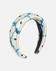 Unikko hairband in blue and white