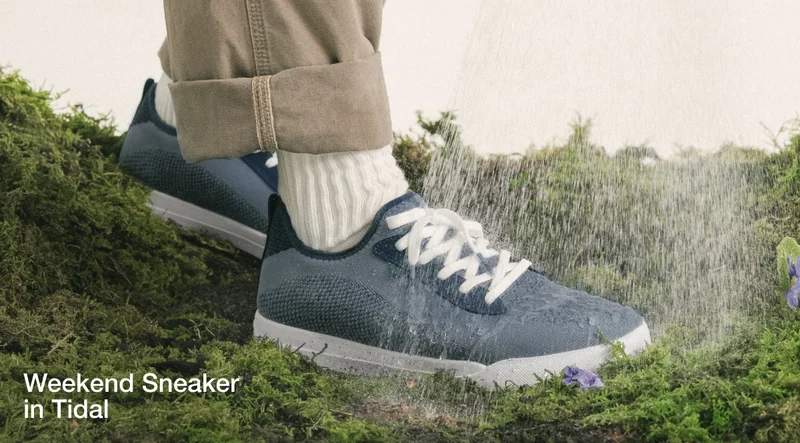 Weekend Sneaker in Tidal.