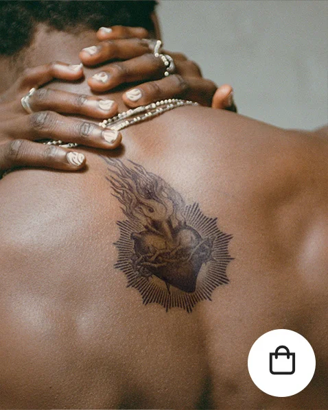 Beat Therapy Extra Large Tattoo