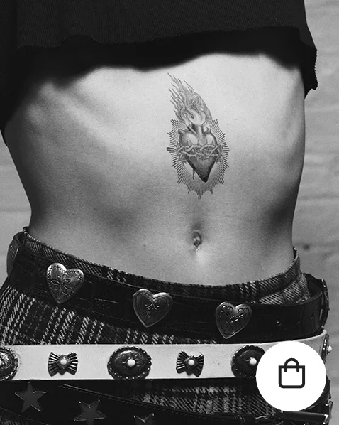 Beat Therapy Medium Tattoo