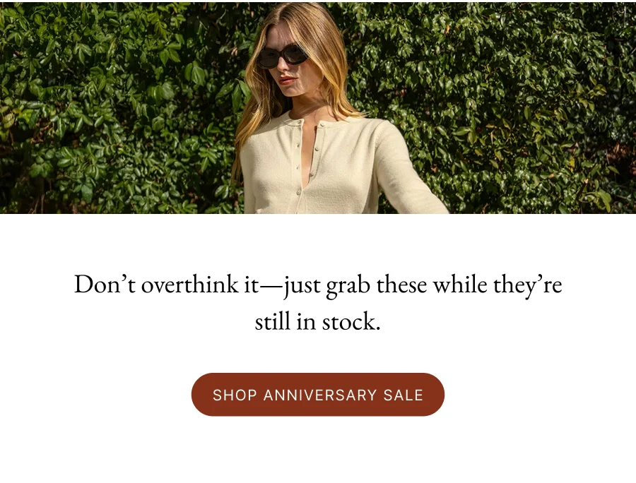 Don't overthink-just grab these while they're still in stock.