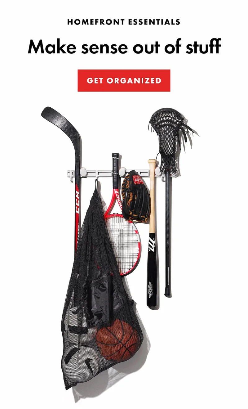 HOMEFRONT ESSENTIALS Make sense out of stuff. | GET ORGANIZED