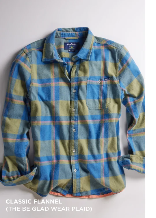 Classic Flannel: The Be Glad Wear Plaid