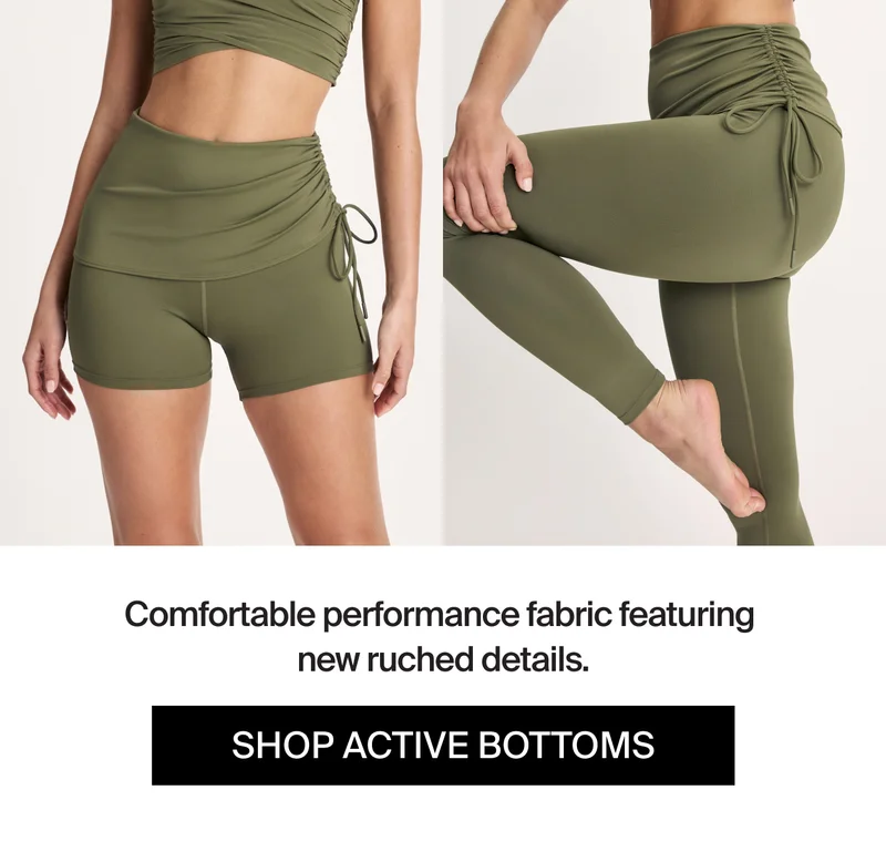 SHOP ACTIVE BOTTOMS.
