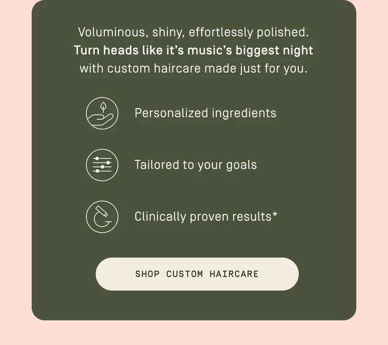 Shop Custom Haircare