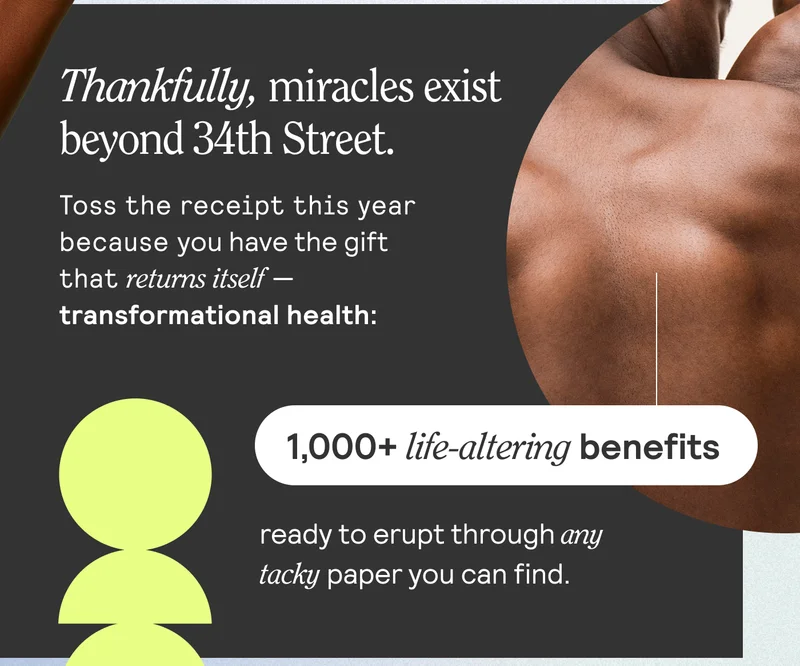 Thankfully, miracles exist beyond 34th Street.
