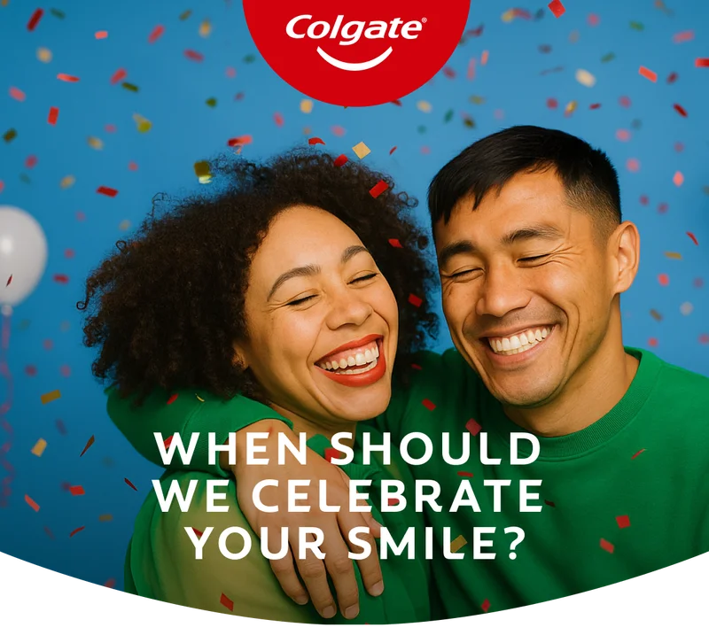 When should we celebrate your smile?