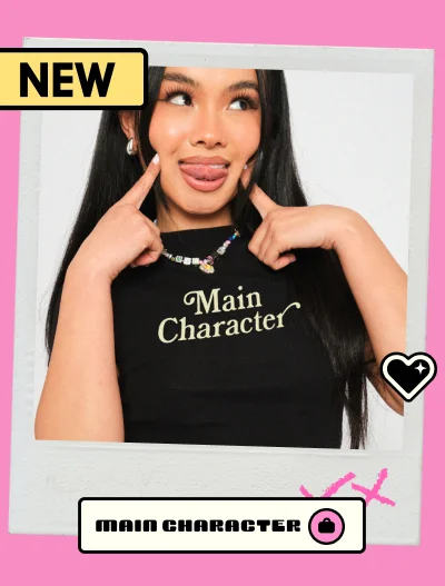 Main Character Baby Tee