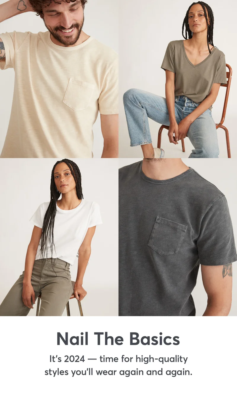 High-quality styles you wear 100 times.