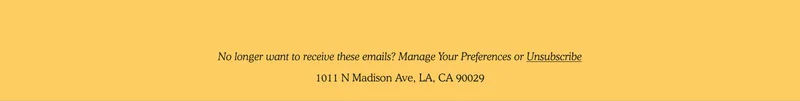 Manage Preferences