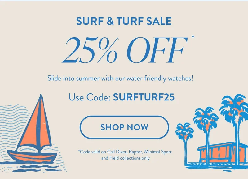 25% Off Ends Today! | Use Code: discount code