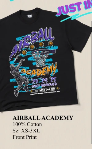 Airball Academy Oversized Tee