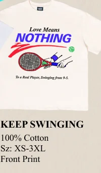 Keep Swinging Oversized Tee