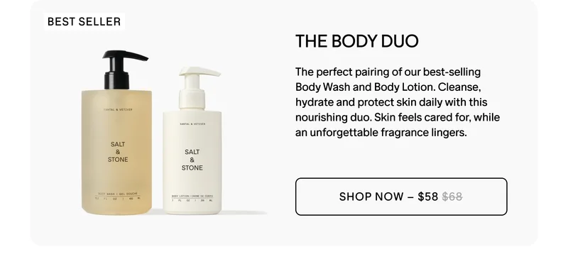 Bergamot Body Duo