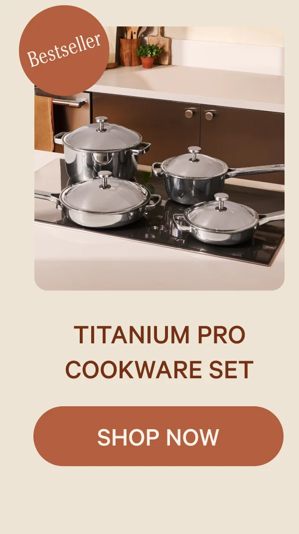 Titanium Pro Cookware Set | Shop Now