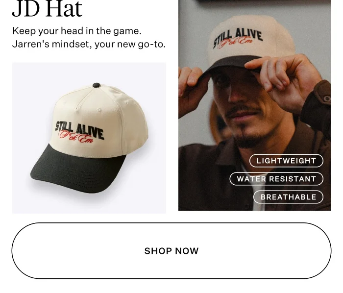 JD Still Alive Hat