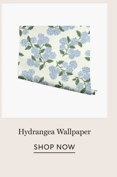 Hydrangea Wallpaper - SHOP NOW