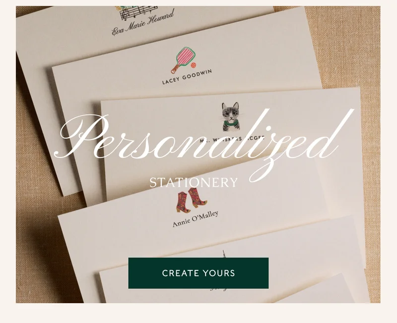 Personalized Stationery - Create Yours