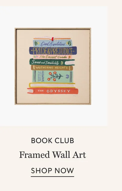 BOOK CLUB Framed Wall Art SHOP NOW