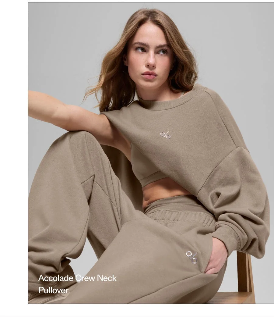 ACCOLADE CREW NECK PULLOVER