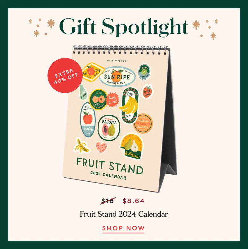 Fruit Stand 2024 Calendar