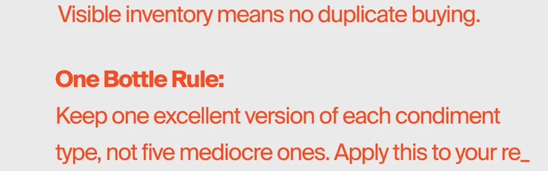 One Bottle Rule